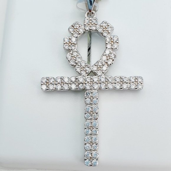 925 Sterling Silver Cubic Zirconia Pendant, U19254736 - Picture 11 of 11